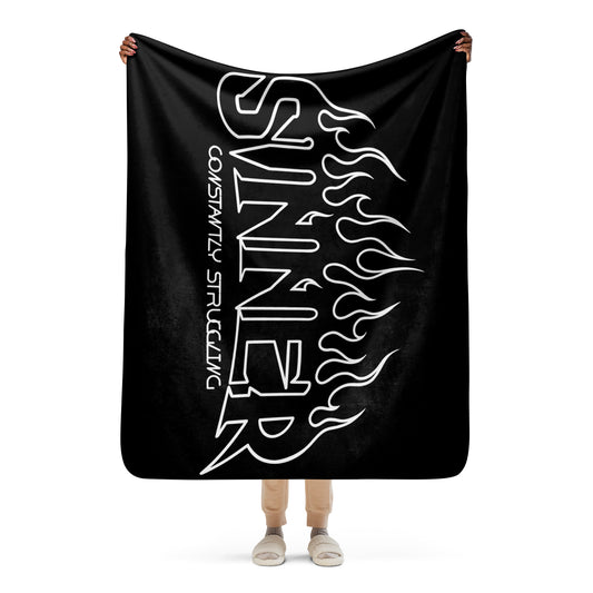 onfire sherpa blanket