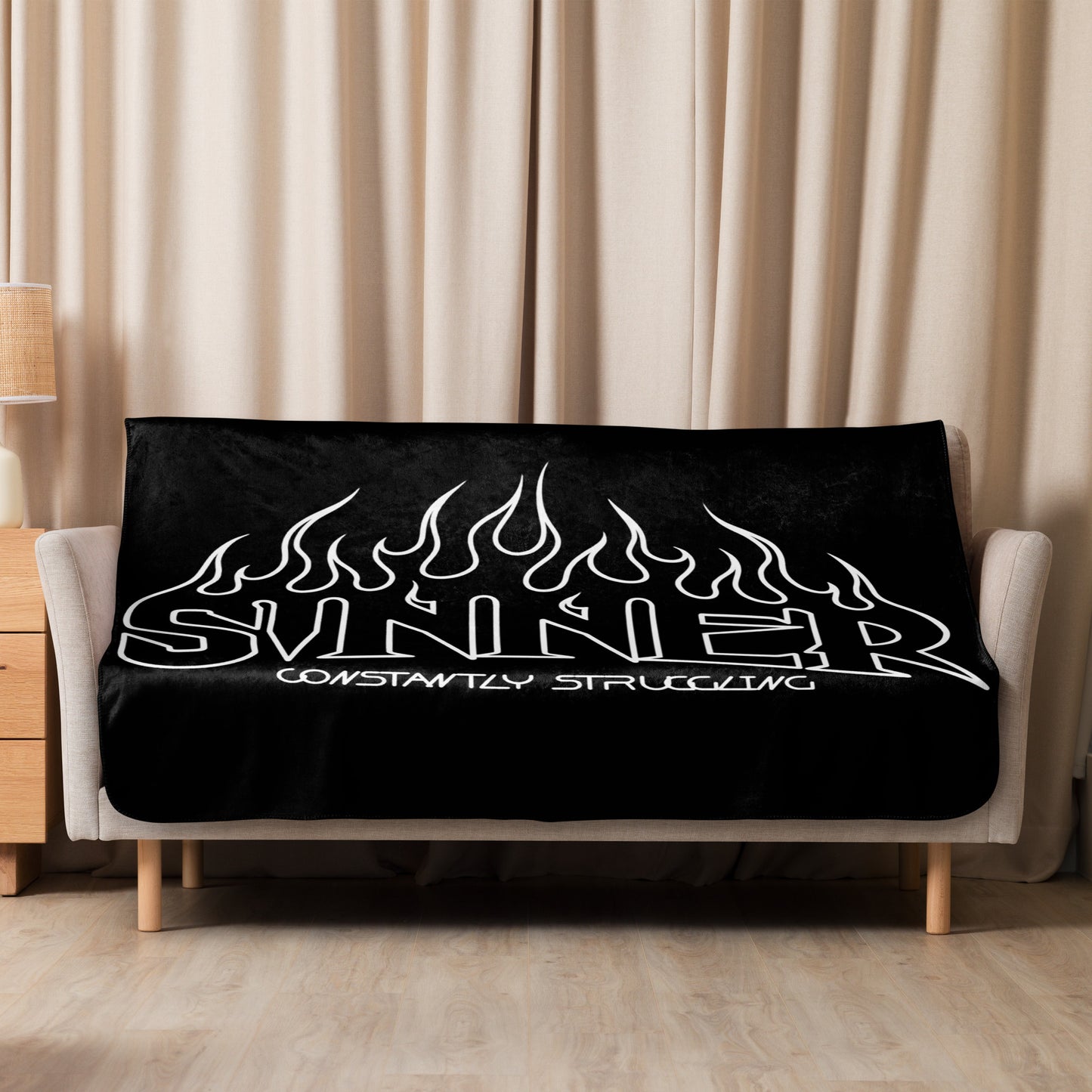 onfire sherpa blanket